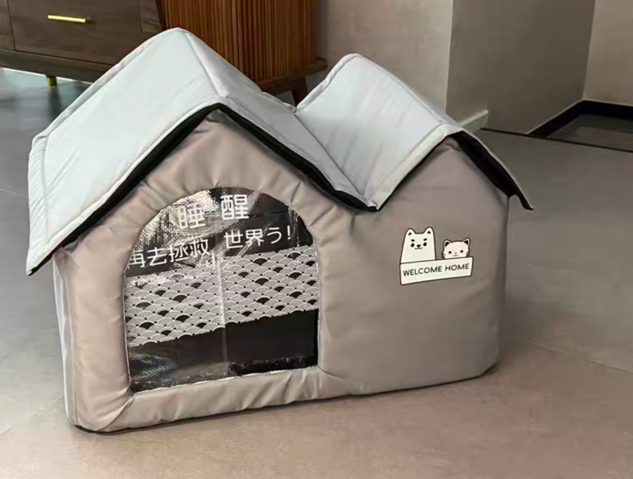 Cooling house for dogs and cats