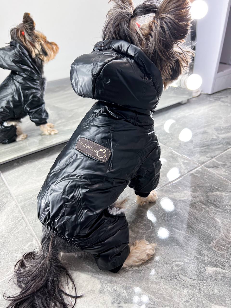Warm overalls for dogs