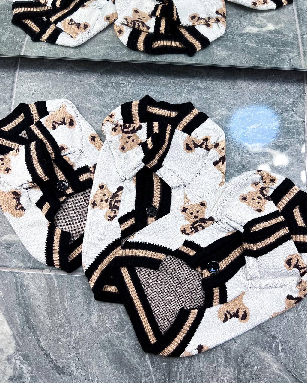 Luxury Knit Cardigan for Stylish Dogs