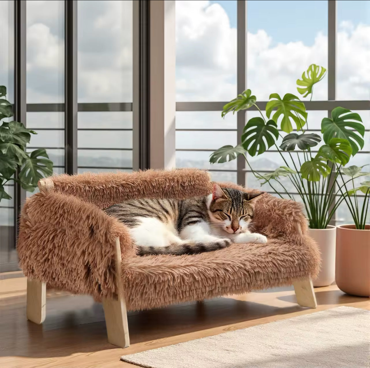 Luxury Pet Sofa Bed – Stylish & Cozy