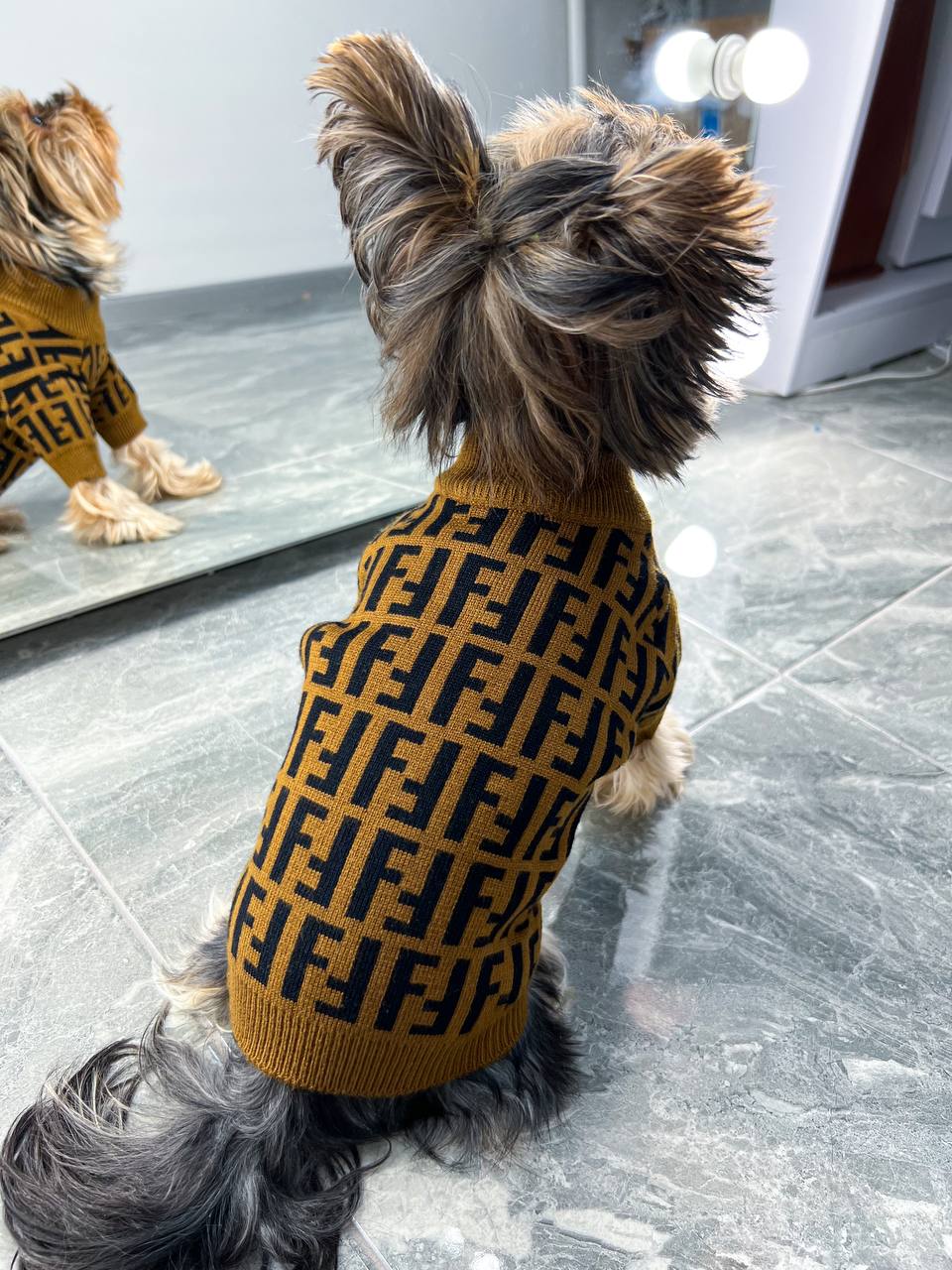 Sweater for stylish ponytails