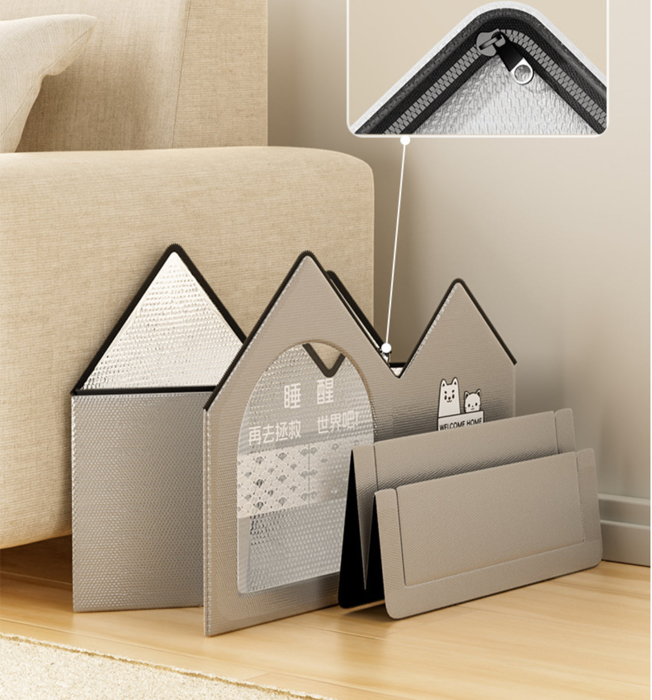 Cooling house for dogs and cats