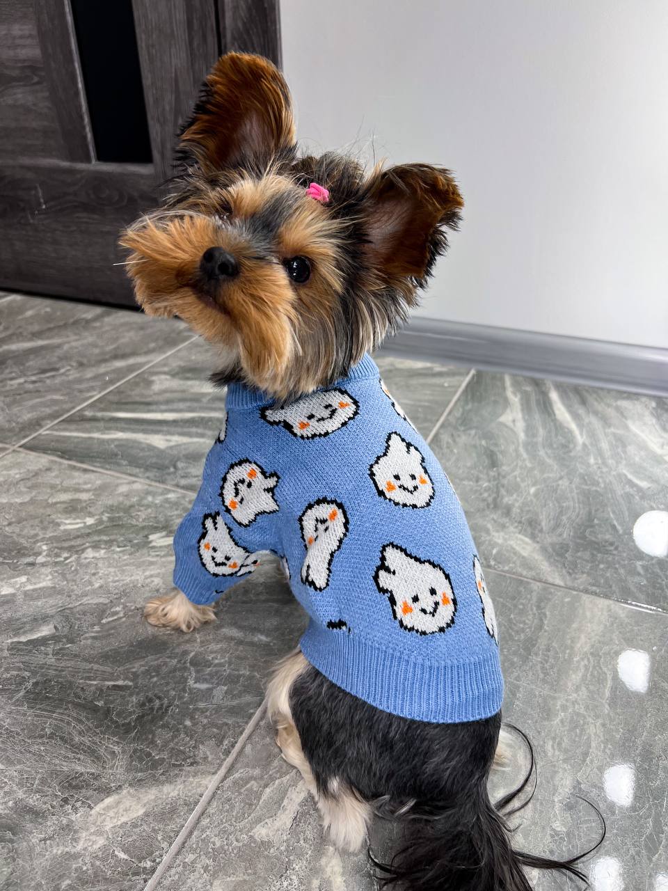 Sweater with bunnies