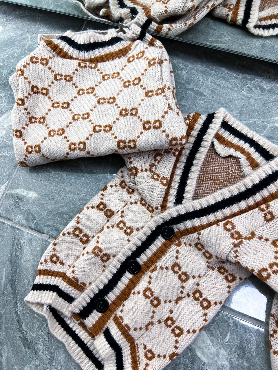 Trendy cardigan for pet